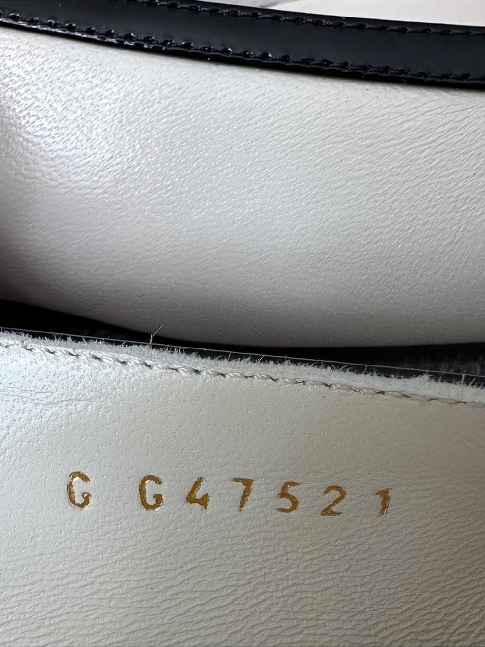 2026B CHANEL WHITE AND BLACK LEATHER SLINGBACKS SHOES with GOLD CC LOGO 38.5 - Picture 13 of 16